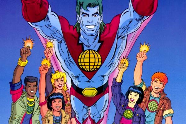 The Pop-Up Book of Captain Planet and the Planeteers Ted Turner